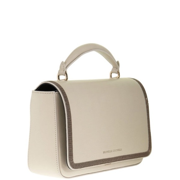 BRUNELLO CUCINELLI Monili Leather Top-Handle Bag - Picture 2 of 8